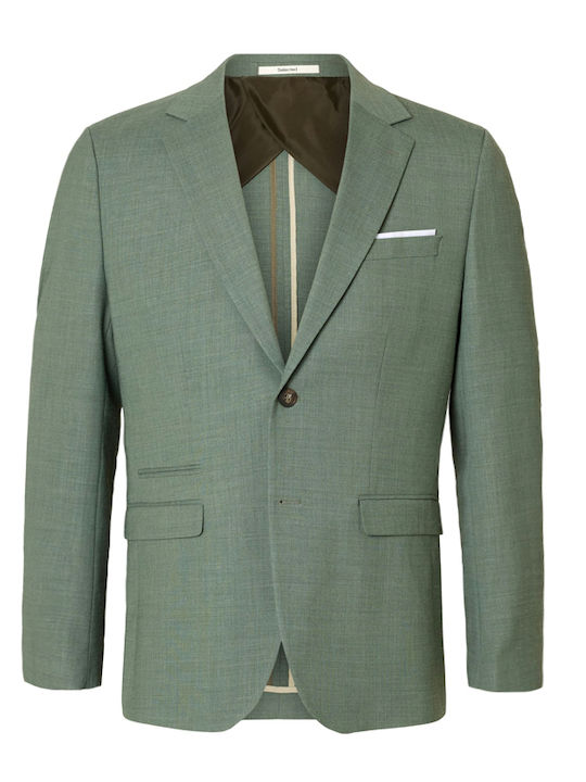 Sommer Herrenanzugsjacke Grün