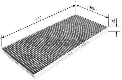 Bosch Cabin Air Filter 1 987 431 194