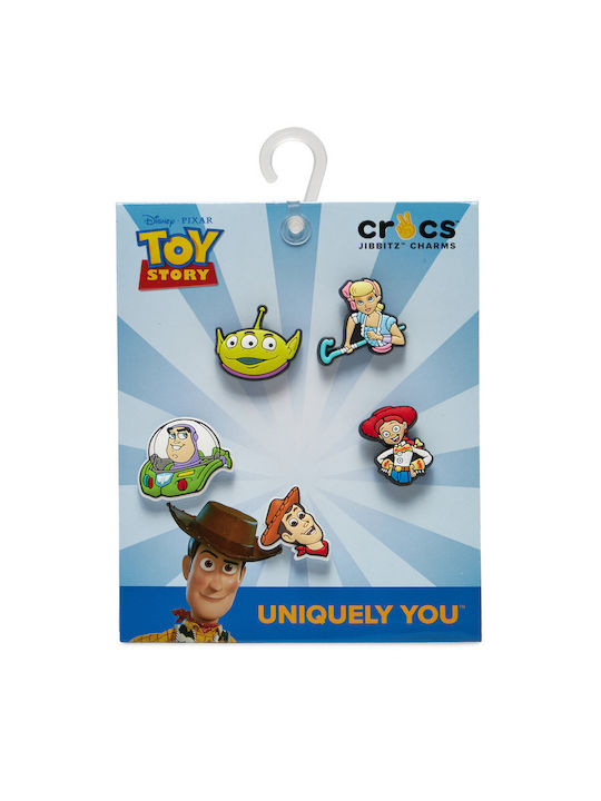 Crocs Jibbitz Charm Pentru Pantofi Toy Story Multicolore 5 Bucăți