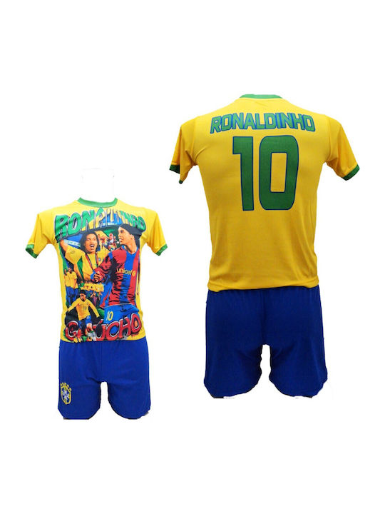 Kids Football Jersey Ronaldinho 2026-05
