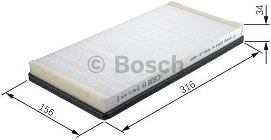 Bosch Cabin Air Filter 1 987 432 007