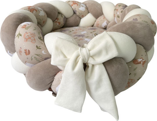 Catriss Baby-Kissen Nest Turtle Ecru 60x80cm