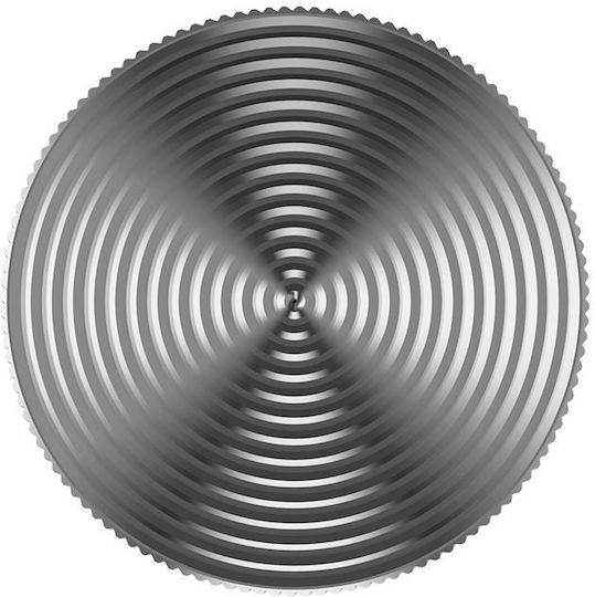 Alista Home Fidget Spinner Schlüsselanhänger Metall Grau