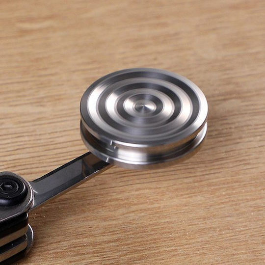 Alista Home Fidget Spinner Breloc Metalic Gri