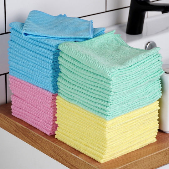 Microfiber Kitchen Cloths 30x30 Cm 50 Pcs