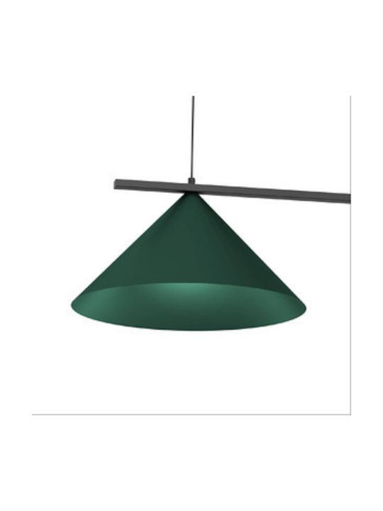 Eko Light Deckenleuchte Schwarz mit Lampenbirnensockel GX53