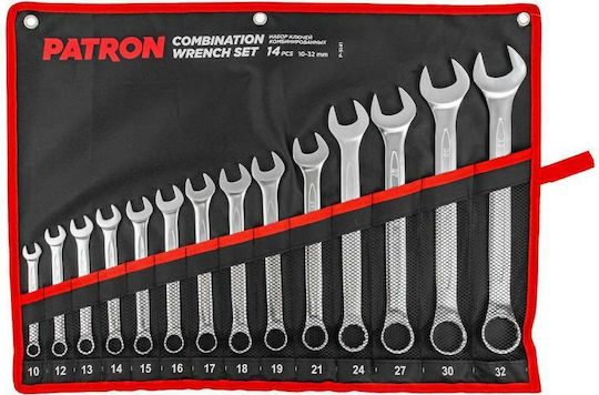 Set Chei Combinate 10-32mm 14 Bucăți Foaie