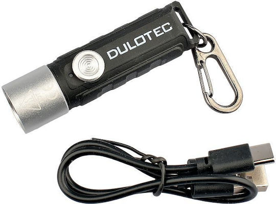 Dulotec Επαναφορτιζόμενος Φακός LED IPX4