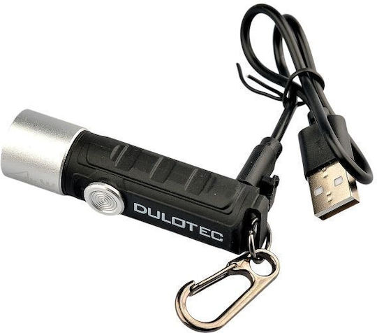 Dulotec Επαναφορτιζόμενος Φακός LED IPX4