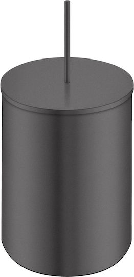 Sanco 90606-M101 Metallisches Badezimmerbehälter 5lt Weiß