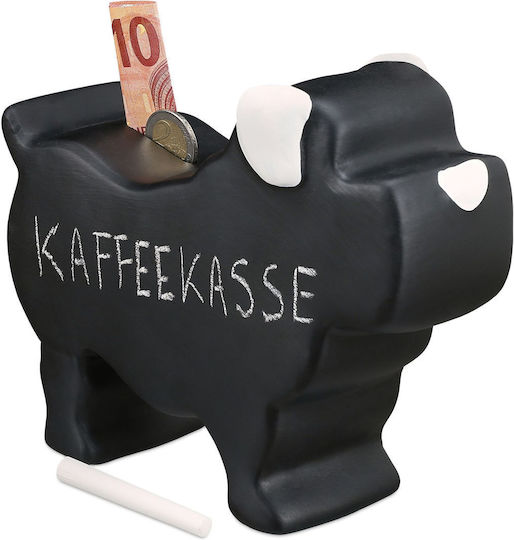 Pușculiță Ceramică Copii Relaxdays Design Câine Alb Negru 17x20x8.5 Cm Creta Inclusă Pușculiță Ceramică Copii Relaxdays Design Câine Alb Negru 17x20x8.5 Cm Creta Inclusă