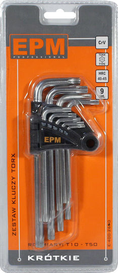 EPM Set 9 Torx-Schlüssel