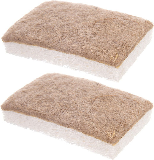 Natural Kitchen Sponge Eco 2 Pcs