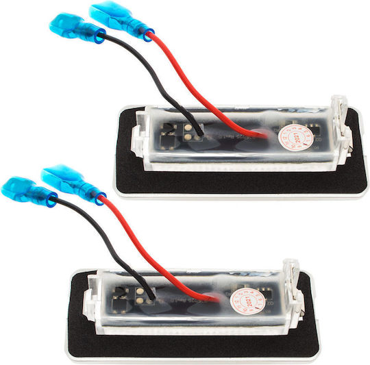 Mercedes Sprinter 95-06 VW LT II 96-06 LED Kennzeichenbeleuchtungen 2 Stück Set