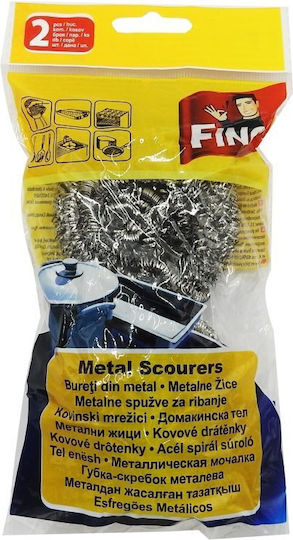 Set Fino Metal Sponge 2 Pcs