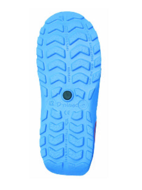 Genesis Anatomische Holzschuhe Blau