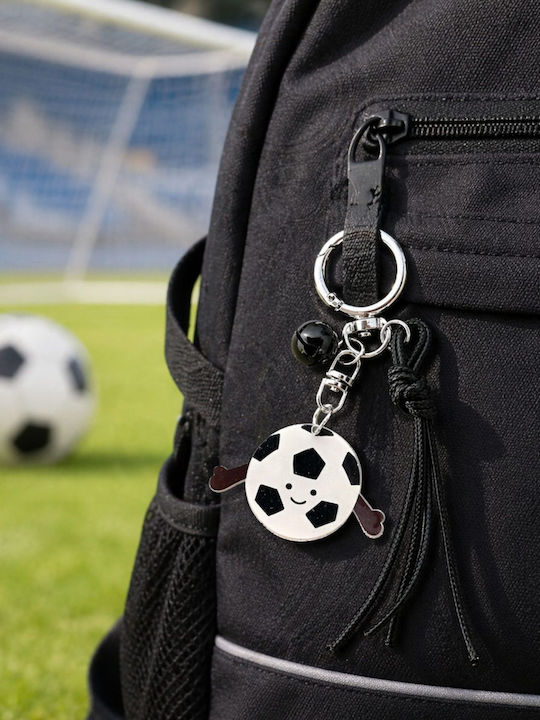 Schlüsselanhänger Flippy Fußball Modell Ball Anhänger Weltmeisterschaft Zubehör Schlüssel Rucksack Acrylmaterial Weiß Schwarz