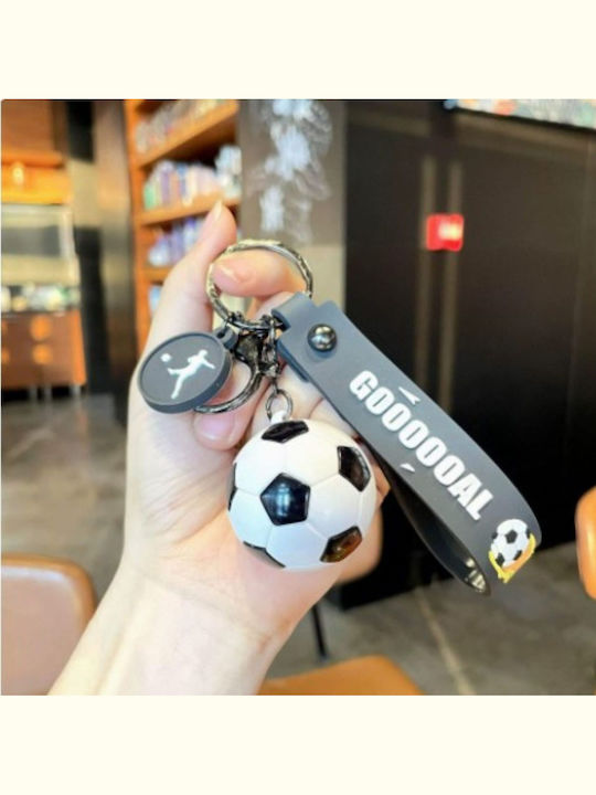 Keychain Flippy Soccer Ball Model World Cup Accessory Keys Backpack Acrylic Material 50 G White Black Keychain Flippy Soccer Ball Model World Cup Accessory Keys Backpack Acrylic Material 50 G White Black