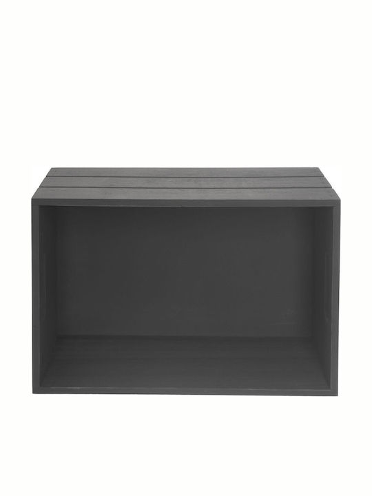 Orion Coș De Depozitare Din Bambus Negru 36x26x15cm