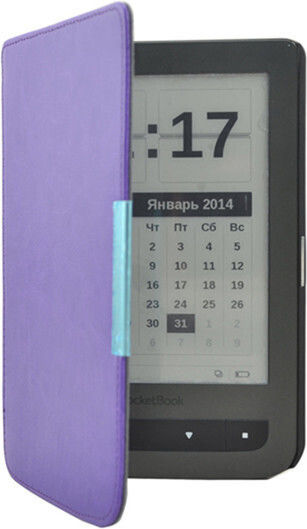 Pocketbook Флип Капак Лилав (Pocketbook 614, 614-2, 615, 624, 625, 626, 640, 641)