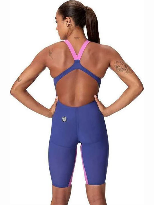 Speedo Fastskin Lzr Pure Valor 2.0 Openback Γυναικείο Αγωνιστικό Ολόσωμο Μαγιό Κολύμβησης Μωβ