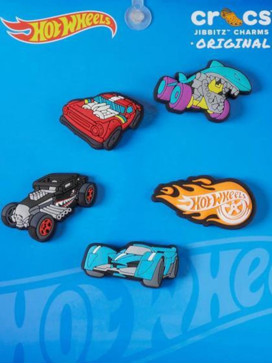 Crocs Jibbitz Charms Hot Wheels Multicolour 5 Pieces