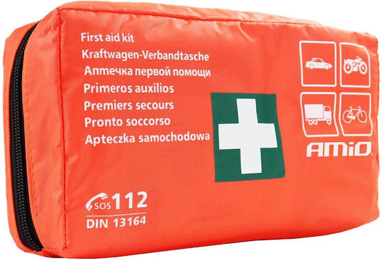 Car Safety Kit KTEO Premium Zipper Case Triangle First Aid Kit Din13164 Fire Extinguisher 750g Vest 5 Pieces