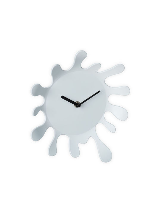 Relaxdays Wall Clock White Ø25cm