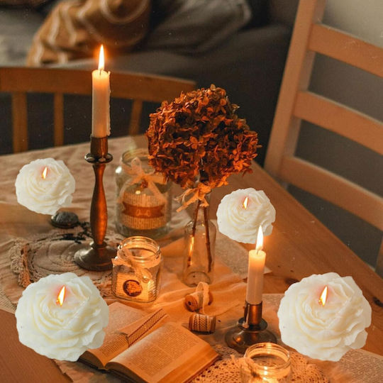 Alista Home Aromatic Soy Candle with Rose Scent 70g