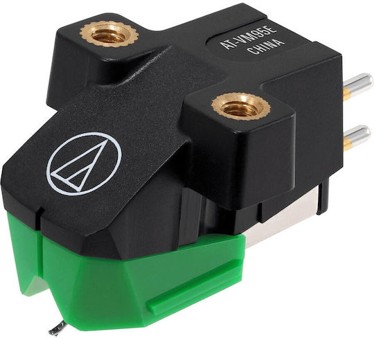 Cartuș Audio-technica At-vm95e/h Negru Verde Preasamblat Set At-vm95e + At-hs6bk