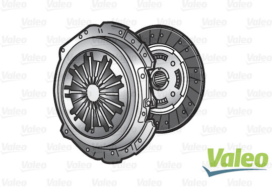 Valeo Комплект съединител Multijet 2009 2012 75hp за Fiat Punto Evo (199) 1.3 D Multijet (2009 - 2012 г.) 75 к.с