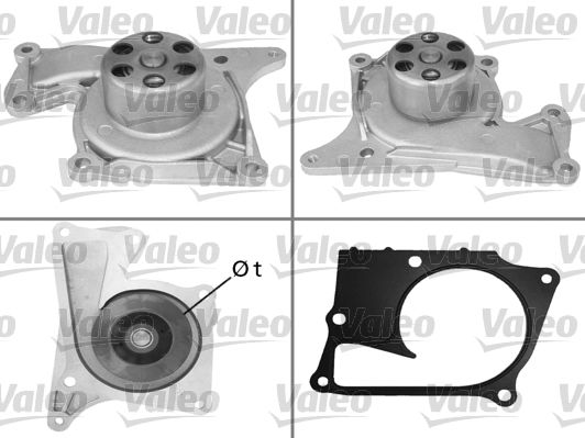 Valeo Pompa de Apă Auto pentru Renault Captur Clio Fluence Kangoo Laguna Latitude Megane Nissan Juke NV200 Pulsar Qashqai Dacia Duster Dokker Lodgy Logan Sandero