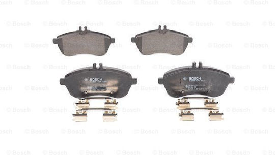 Bosch Plăcuță de frână Față 1buc pentru Mercedes-Benz Clasa C C204 / S204 / W204 1.6-2.2D