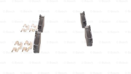 Bosch Plăcuță de frână Față 1buc pentru Mercedes-Benz Clasa C C204 / S204 / W204 1.6-2.2D