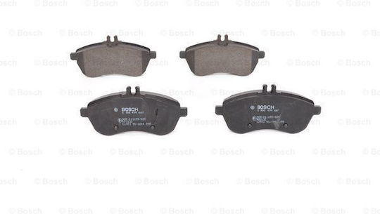 Bosch Plăcuță de frână Față 1buc pentru Mercedes-Benz Clasa C C204 / S204 / W204 1.6-2.2D