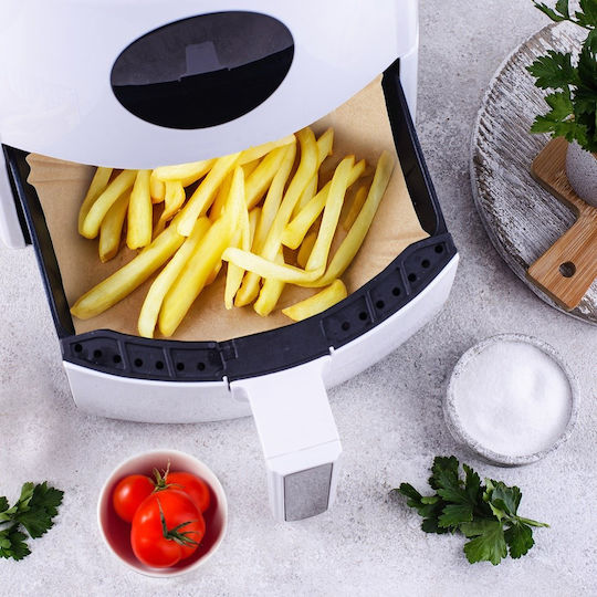 Orion Незалепващи Хартии за Air Fryer 21x21см 200 Броя