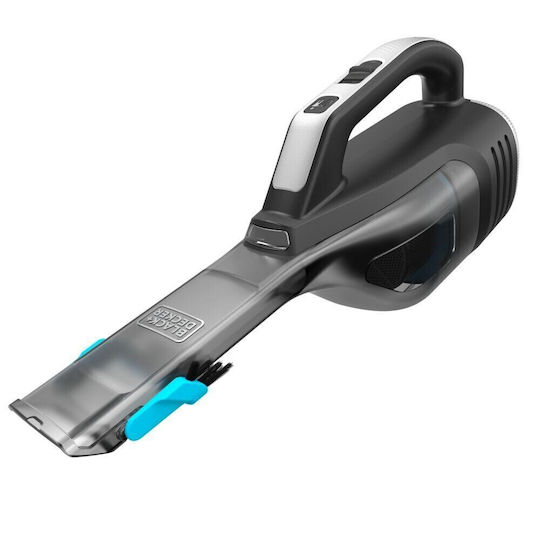 Black & Decker Wiederaufladbarer Handstaubsauger 12V Silber
