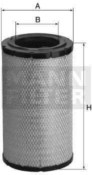 Mann Filter Auto Luftfilter C 27 130