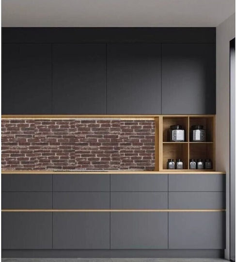 Panouri Decorative 3D Din PVC Autoadezive Roșii 70x77cm 10 Bucăți