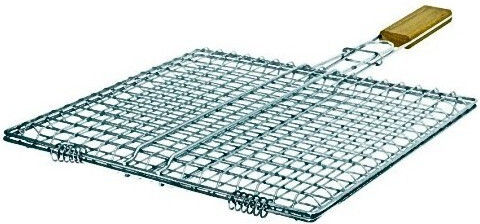 Doppelte Metallische Grillroste 35x30cm