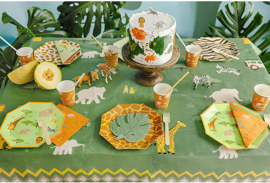 Party-Tischdecke Safari
