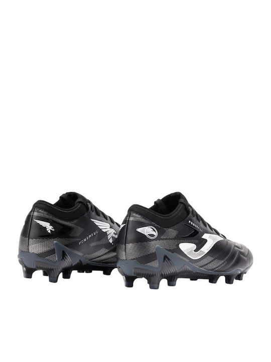 Joma Powerful Football Shoes with Cleats FG Black