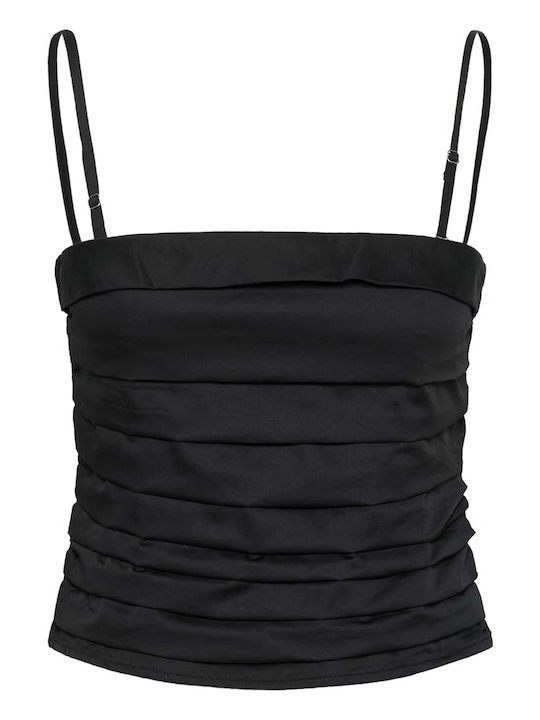 Women's Corset Blouse Black