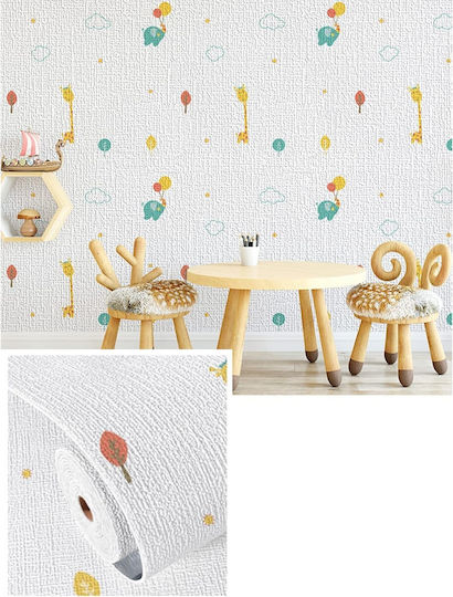 Alista Home Autocolant Decorativ Pentru Perete Pentru Copii Spumă 100x50cm