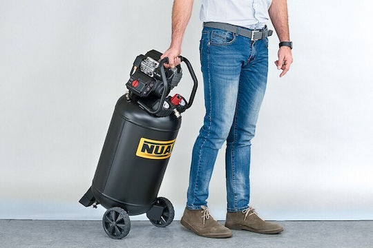 Compresor Nuair Cu Ulei Vertical 50l 10bar 1 Bucată