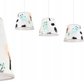 Light Home Πολύφωτο Παιδικό Φωτιστικό Κρεμαστό από Μέταλλο 60W με Υποδοχή E27 Λευκό