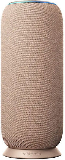 Motorola Sound Flow Waterproof Bluetooth Speaker 30W with Battery Life up to 12 Hours Warm Taupe
