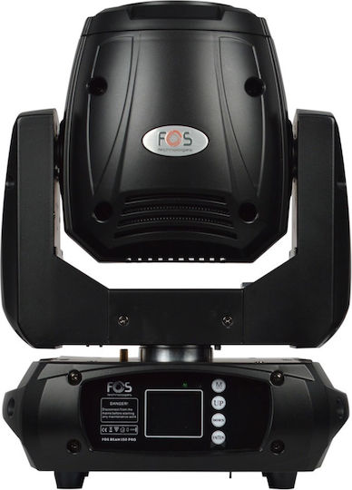 Fos Technologies Φωτορυθμικό Beam LED DMX με Ρομποτική Κεφαλή Beam 150 Pro