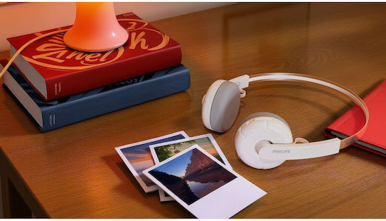 Philips TAH2000 Безжични Bluetooth On Ear Слушалки с 26 часа Работа Бели