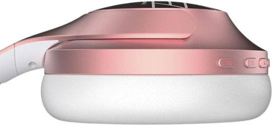 PowerLocus P3 Kabellos / Kabelgebunden Über Ohr Kopfhörer mit 40 Stunden Betriebszeit und Quick Charge Rose Gold